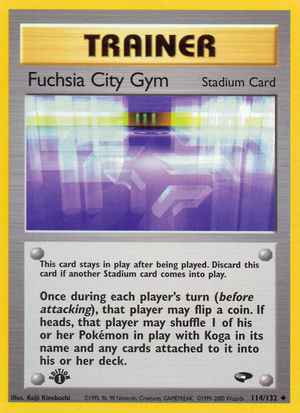 Pokemon | Fuchsia City Gym (114/132) [Gym Challenge 1st Edition] | The Nerd Merchant