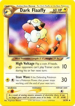 Pokemon | Dark Flaaffy (34/105) [Neo Destiny Unlimited] | The Nerd Merchant