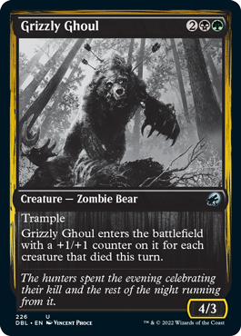 Magic | Grizzly Ghoul [Innistrad: Double Feature] | The Nerd Merchant