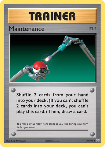 Pokemon | Maintenance (79/108) [XY: Evolutions] | The Nerd Merchant