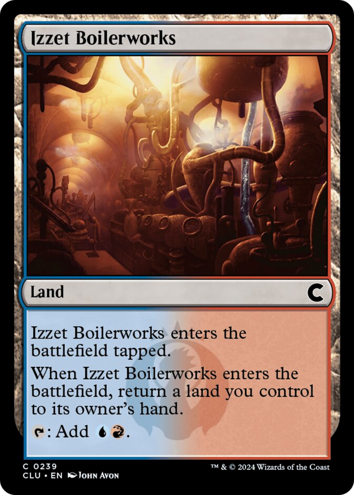Magic | Izzet Boilerworks [Ravnica: Clue Edition] | The Nerd Merchant