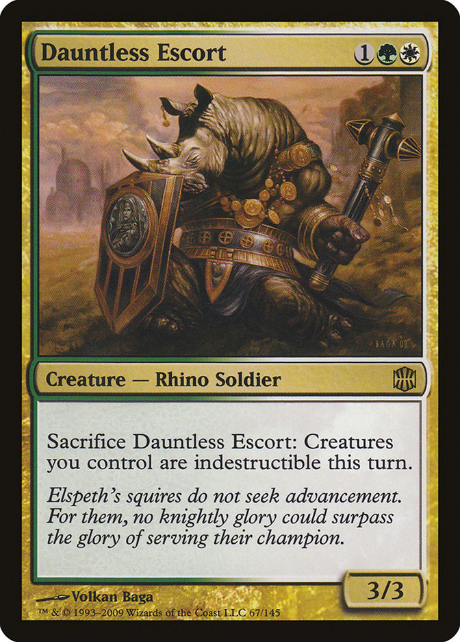 Magic | Dauntless Escort [Alara Reborn] | The Nerd Merchant