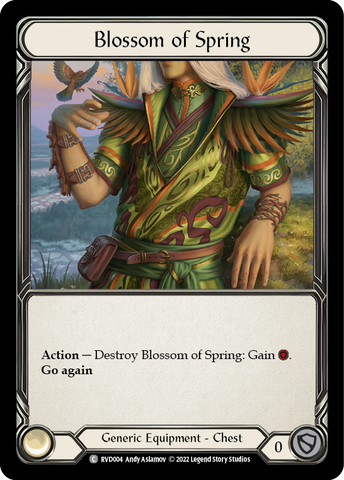 Flesh and Blood TCG | Blossom of Spring [RVD004] (Classic Battles: Rhinar vs Dorinthea)  Rainbow Foil | The Nerd Merchant