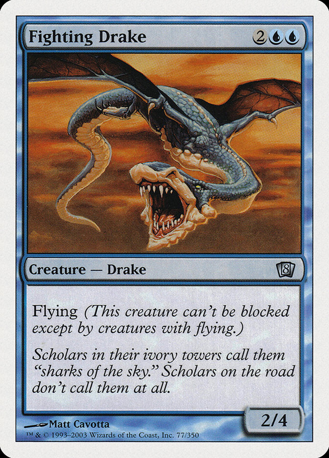 Magic | Fighting Drake [Eighth Edition] | The Nerd Merchant
