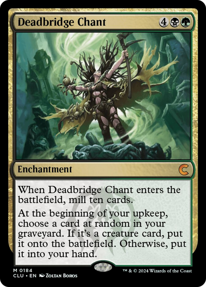 Magic | Deadbridge Chant [Ravnica: Clue Edition] | The Nerd Merchant