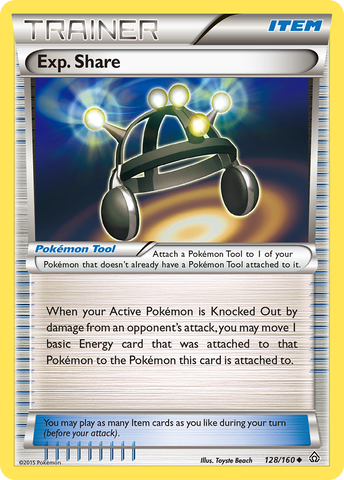 Pokemon | Exp. Share (128/160) [XY: Primal Clash] | The Nerd Merchant