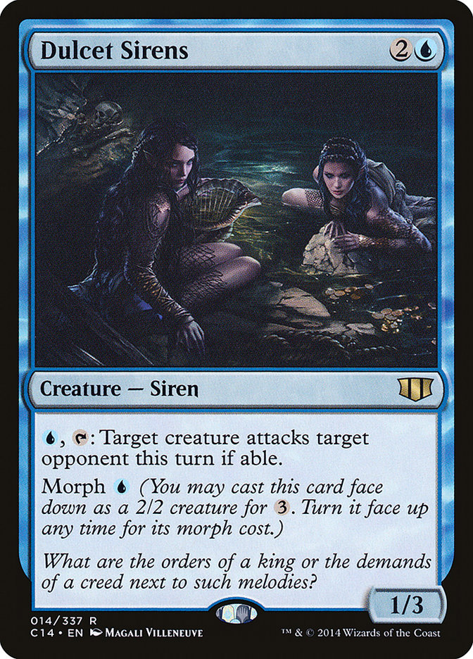 Magic | Dulcet Sirens [Commander 2014] | The Nerd Merchant