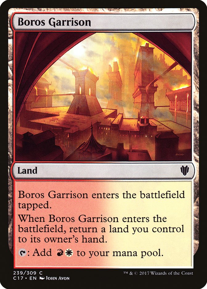 Magic | Boros Garrison [Commander 2017] | The Nerd Merchant