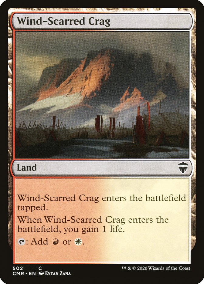 Magic | Wind-Scarred Crag [Commander Legends] | The Nerd Merchant