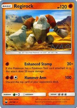 Pokemon | Regirock (80/168) (Buzzroc - Naohito Inoue) [World Championships 2018] | The Nerd Merchant