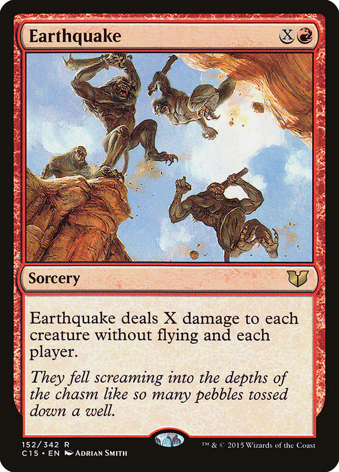Magic | Earthquake [Commander 2015] | The Nerd Merchant