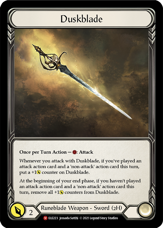 Flesh and Blood TCG | Duskblade [ELE223] (Tales of Aria)  1st Edition Normal | The Nerd Merchant