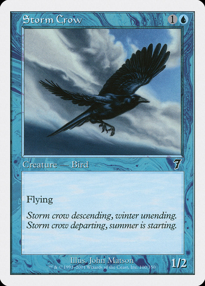 Magic | Storm Crow [Seventh Edition] | The Nerd Merchant