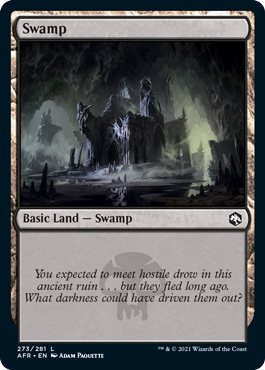 Magic | Swamp (273) [Dungeons & Dragons: Adventures in the Forgotten Realms] | The Nerd Merchant