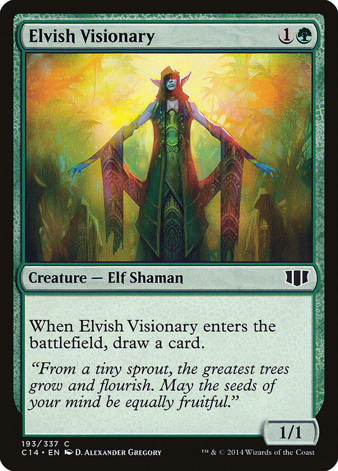 Magic | Elvish Visionary [Commander 2014] | The Nerd Merchant