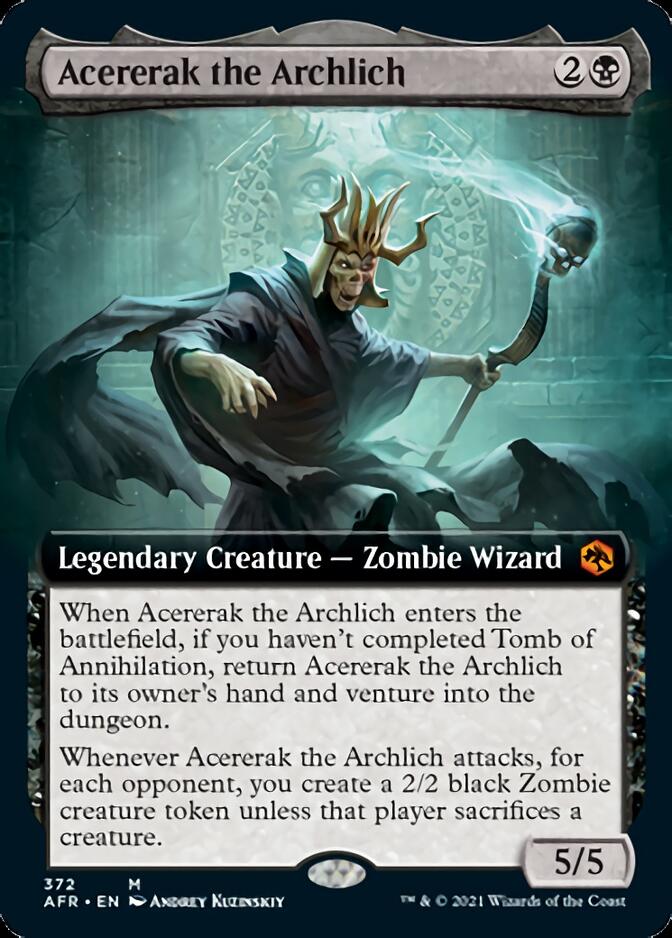Magic | Acererak the Archlich (Extended Art) [Dungeons & Dragons: Adventures in the Forgotten Realms] | The Nerd Merchant