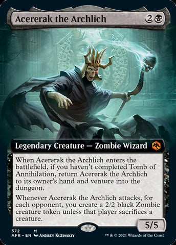 Magic | Acererak the Archlich (Extended Art) [Dungeons & Dragons: Adventures in the Forgotten Realms] | The Nerd Merchant