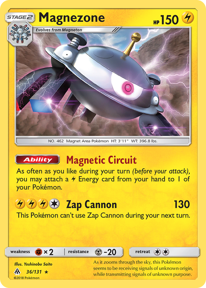 Pokemon | Magnezone (36/131) [Sun & Moon: Forbidden Light] | The Nerd Merchant