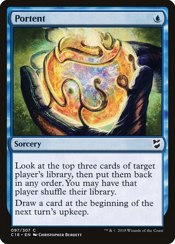 Magic | Portent [Commander 2018] | The Nerd Merchant