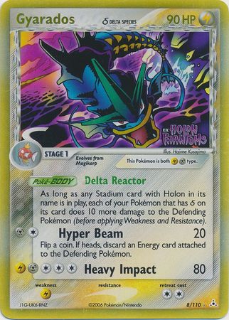 Pokemon | Gyarados (8/110) (Delta Species) (Stamped) [EX: Holon Phantoms] | The Nerd Merchant