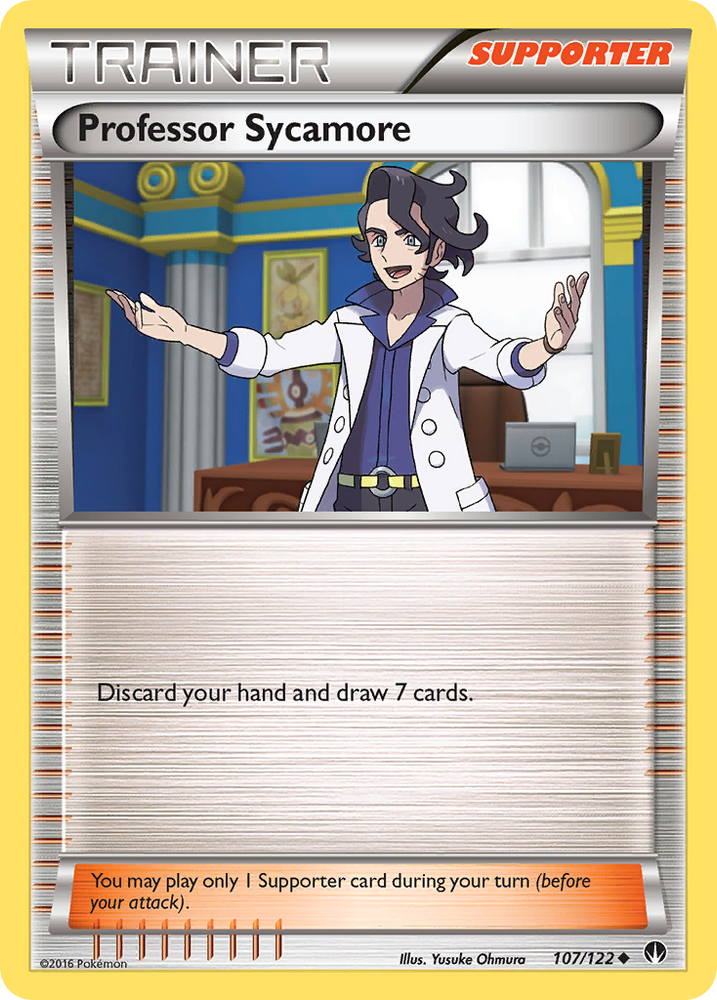 Pokemon | Professor Sycamore (107/122) [XY: BREAKpoint] | The Nerd Merchant