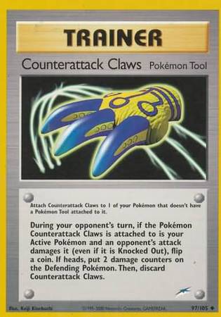 Pokemon | Counterattack Claws (97/105) [Neo Destiny Unlimited] | The Nerd Merchant
