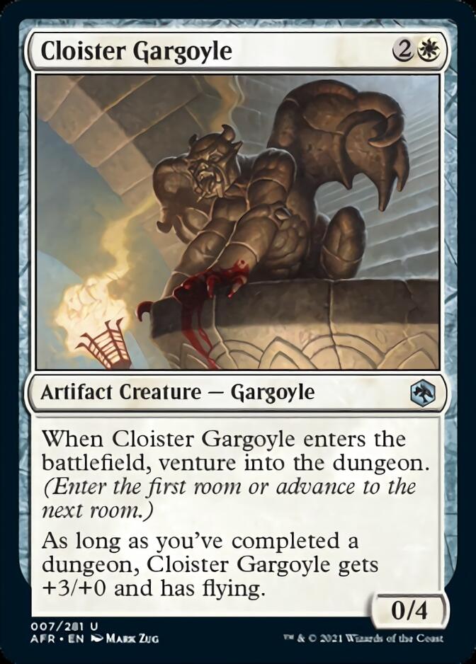 Magic | Cloister Gargoyle [Dungeons & Dragons: Adventures in the Forgotten Realms] | The Nerd Merchant