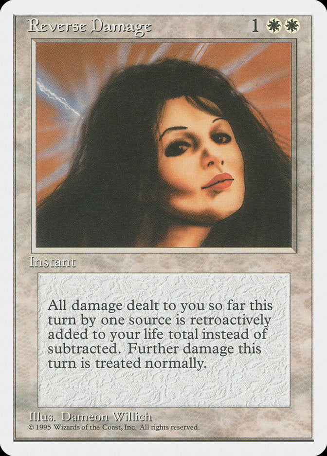 Magic | Reverse Damage [Fourth Edition] | The Nerd Merchant