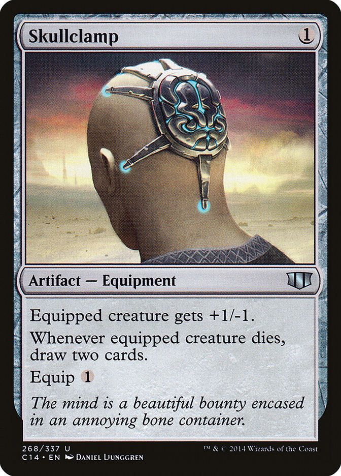 Magic | Skullclamp [Commander 2014] | The Nerd Merchant
