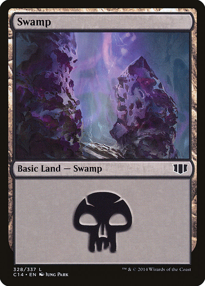 Magic | Swamp (328) [Commander 2014] | The Nerd Merchant