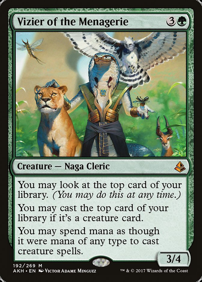 Magic | Vizier of the Menagerie [Amonkhet] | The Nerd Merchant
