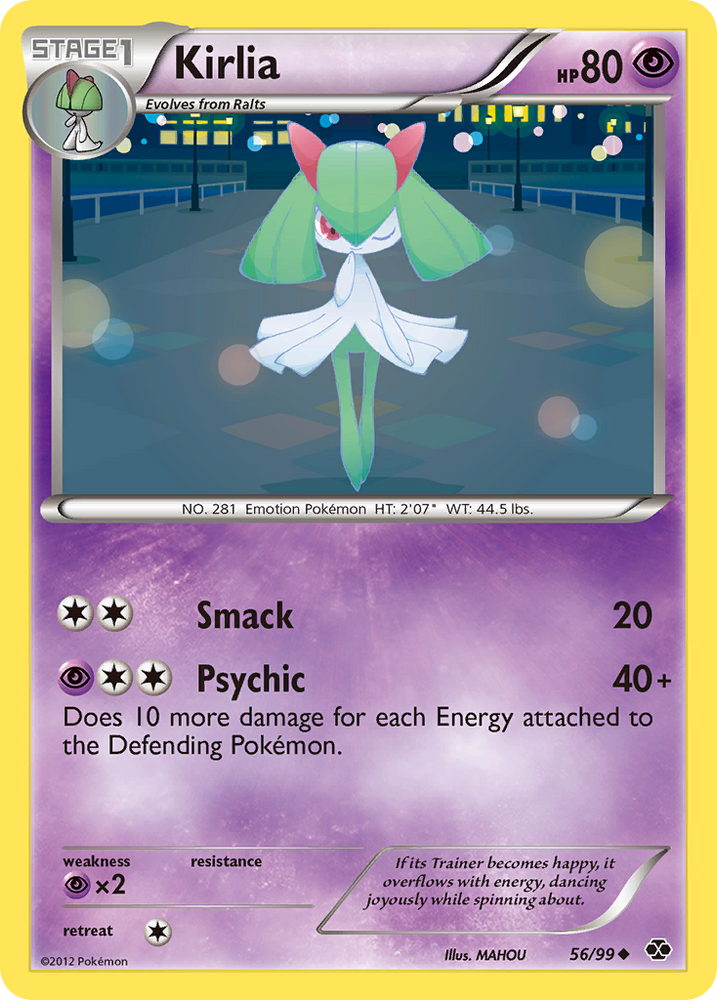 Pokemon | Kirlia (56/99) [Black & White: Next Destinies] | The Nerd Merchant