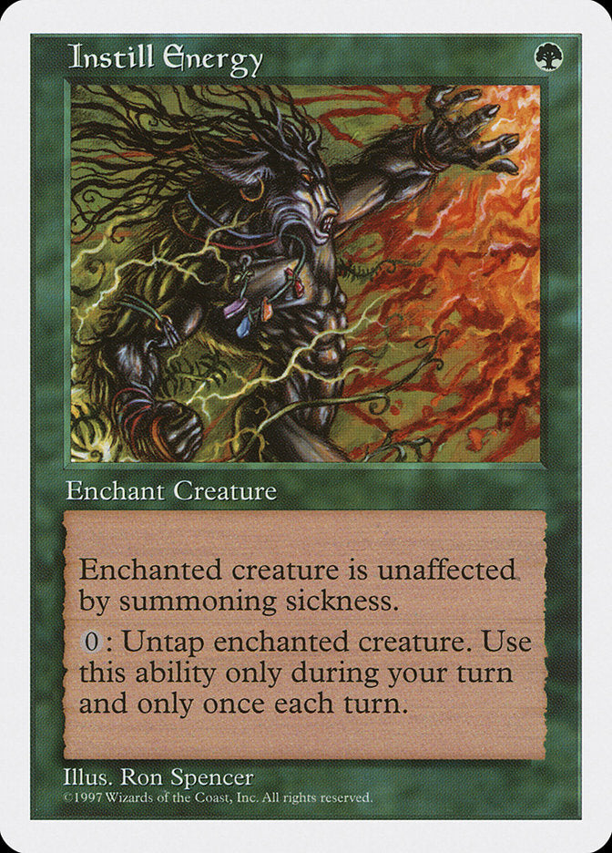 Magic | Instill Energy [Fifth Edition] | The Nerd Merchant