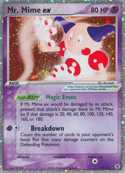 Pokemon | Mr. Mime ex (111/112) [EX: FireRed & LeafGreen] | The Nerd Merchant