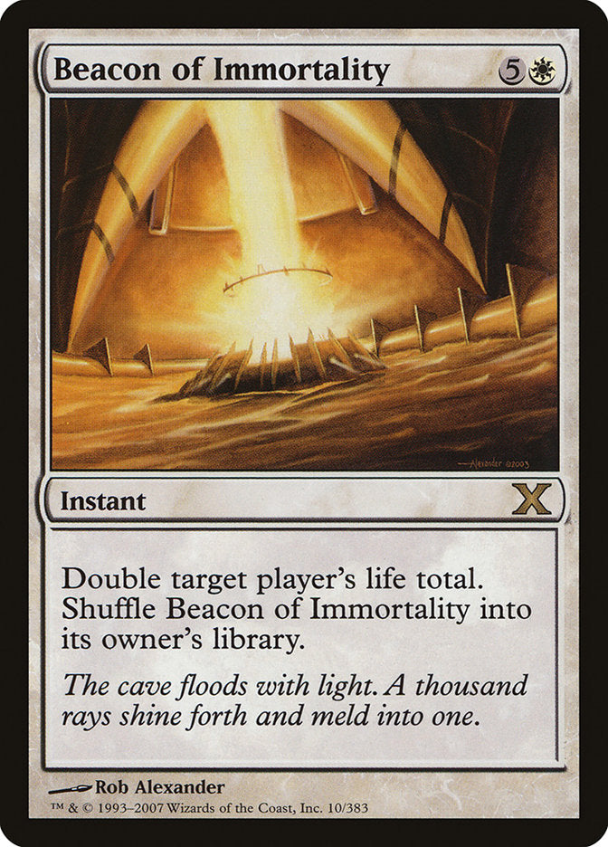 Magic | Beacon of Immortality [Tenth Edition] | The Nerd Merchant