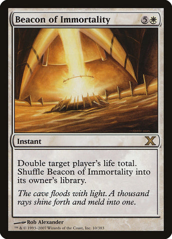 Magic | Beacon of Immortality [Tenth Edition] | The Nerd Merchant