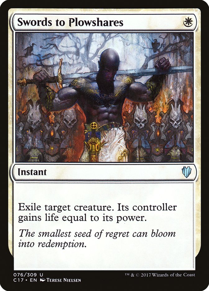 Magic | Swords to Plowshares [Commander 2017] | The Nerd Merchant