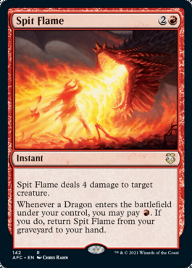 Magic | Spit Flame [Dungeons & Dragons: Adventures in the Forgotten Realms Commander] | The Nerd Merchant