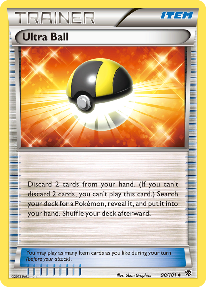 Pokemon | Ultra Ball (90/101) [Black & White: Plasma Blast] | The Nerd Merchant