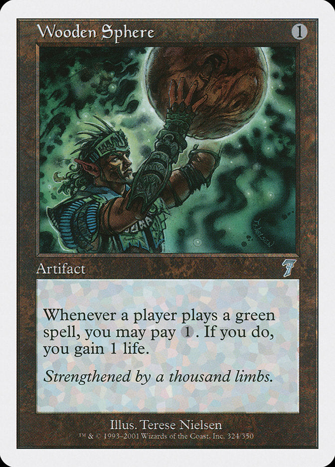 Magic | Wooden Sphere [Seventh Edition] | The Nerd Merchant