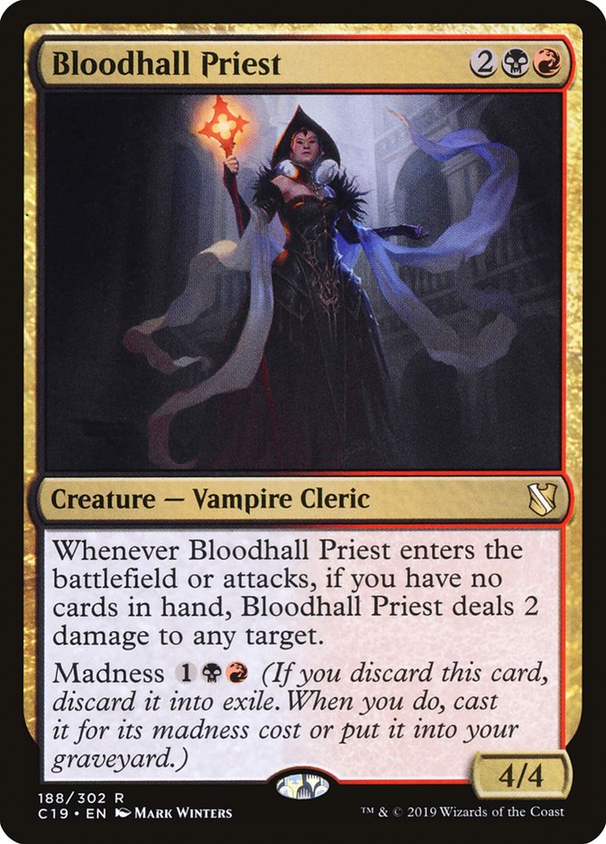 Magic | Bloodhall Priest [Commander 2019] | The Nerd Merchant