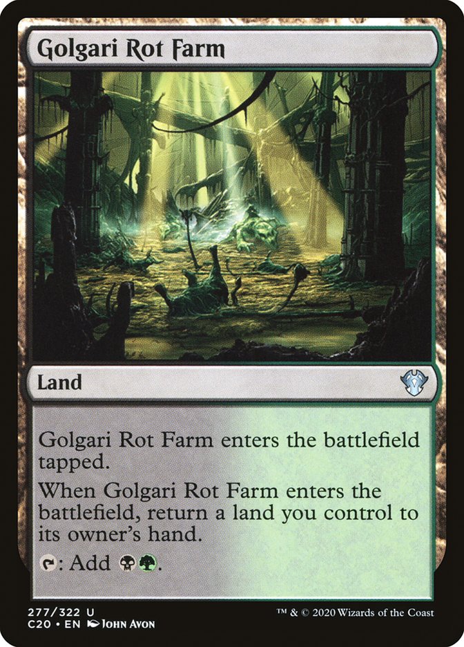 Magic | Golgari Rot Farm [Commander 2020] | The Nerd Merchant