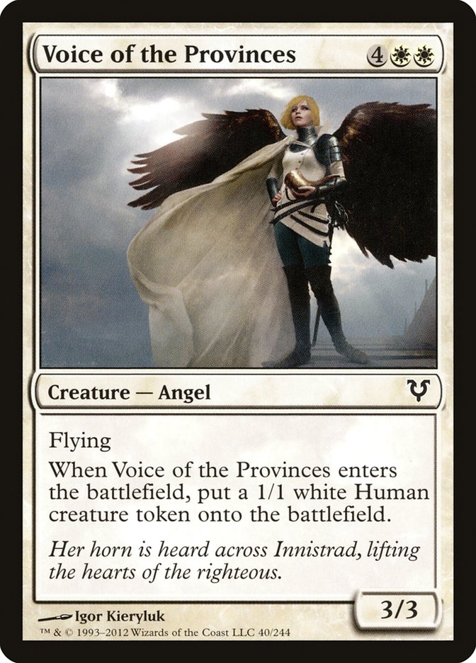 Magic | Voice of the Provinces [Avacyn Restored] | The Nerd Merchant