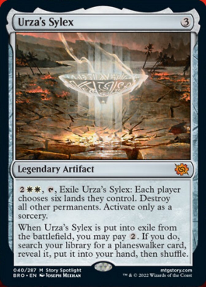 Magic | Urza's Sylex [The Brothers' War] | The Nerd Merchant