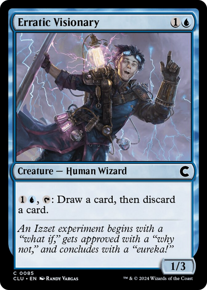 Magic | Erratic Visionary [Ravnica: Clue Edition] | The Nerd Merchant