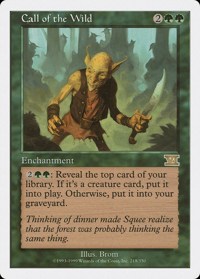 Magic | Call of the Wild [Classic Sixth Edition] | The Nerd Merchant