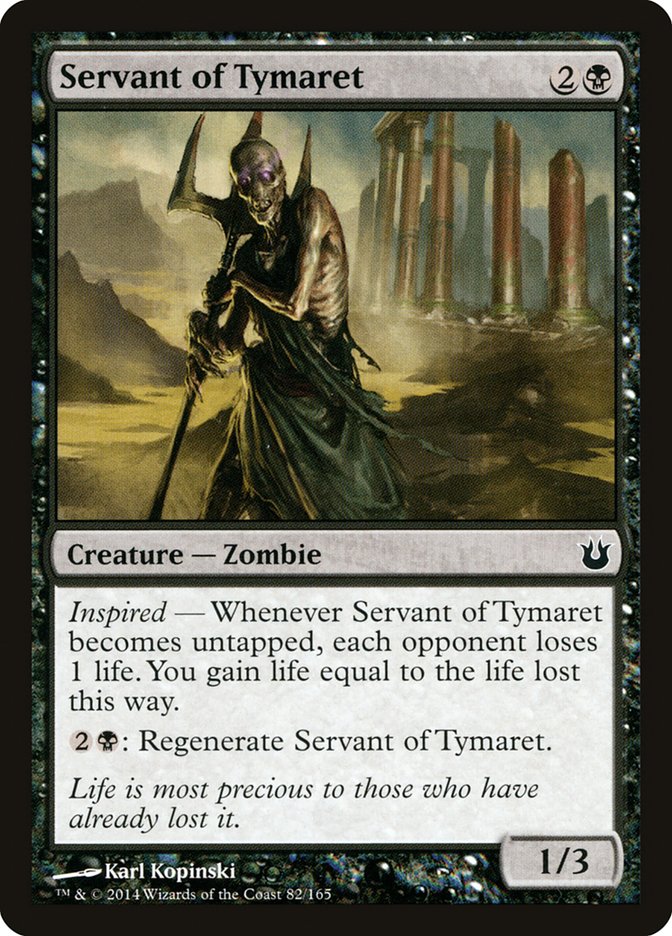 Magic | Servant of Tymaret [Born of the Gods] | The Nerd Merchant