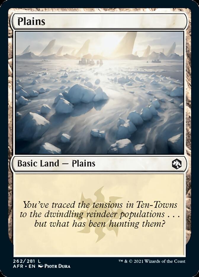 Magic | Plains (262) [Dungeons & Dragons: Adventures in the Forgotten Realms] | The Nerd Merchant