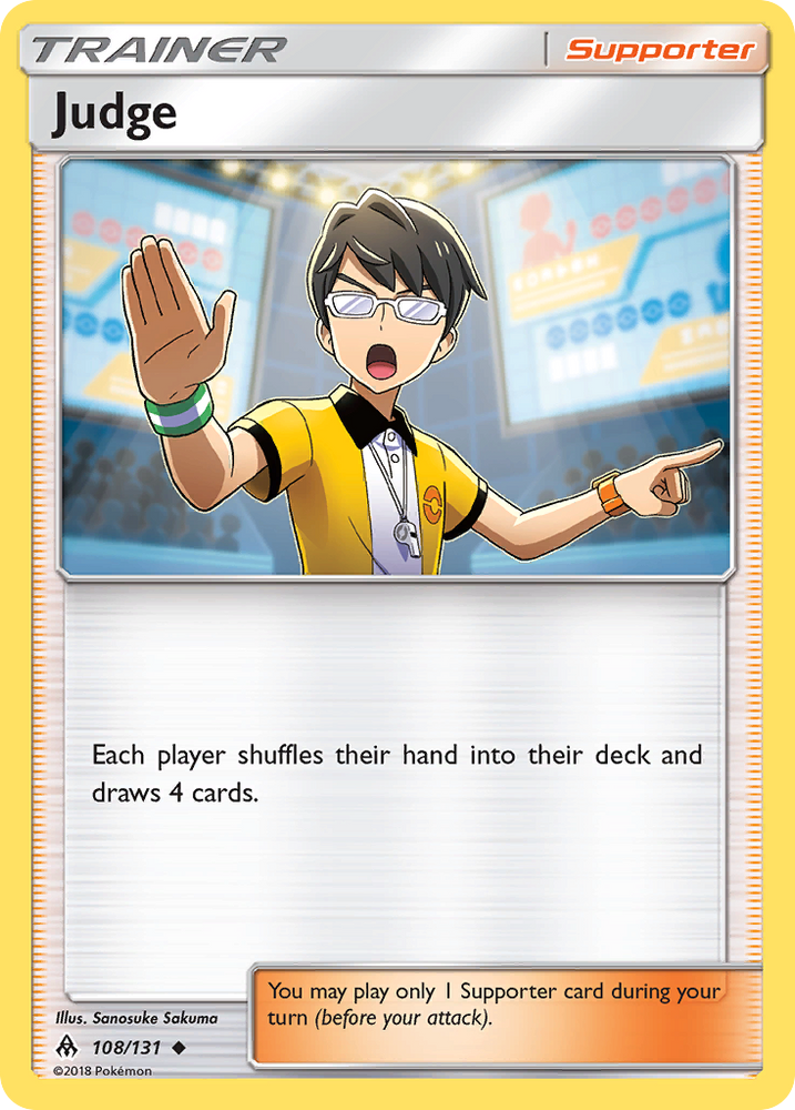 Pokemon | Judge (108/131) [Sun & Moon: Forbidden Light] | The Nerd Merchant