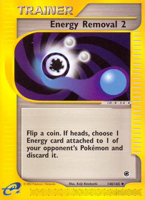 Pokemon | Energy Removal 2 (140/165) [Expedition: Base Set] | The Nerd Merchant